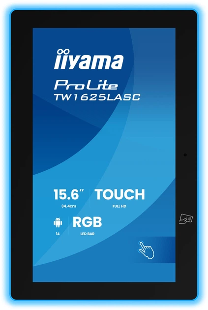 Monitor 15.6" iiyama ProLite TW1625LASC-B3PNR - obraz 3