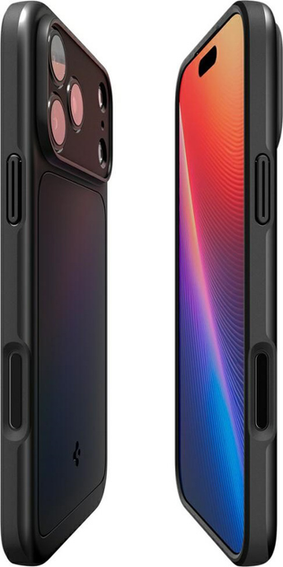 Etui plecki Spigen Thin Fit MagSafe do Apple iPhone 17 Pro Max Black (8800283314069) - obraz 6