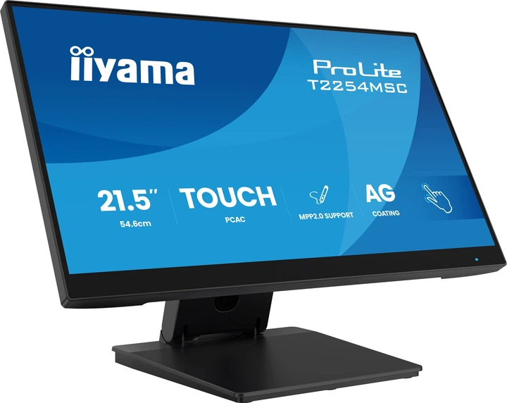 Монітор 21.5" iiyama ProLite T2254MSC-B2AG - зображення 2