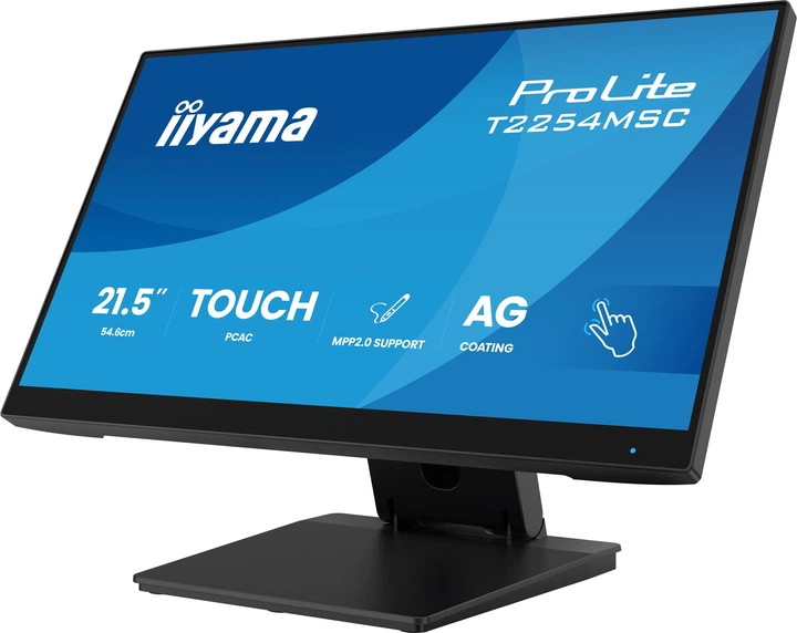 Монітор 21.5" iiyama ProLite T2254MSC-B2AG - зображення 9