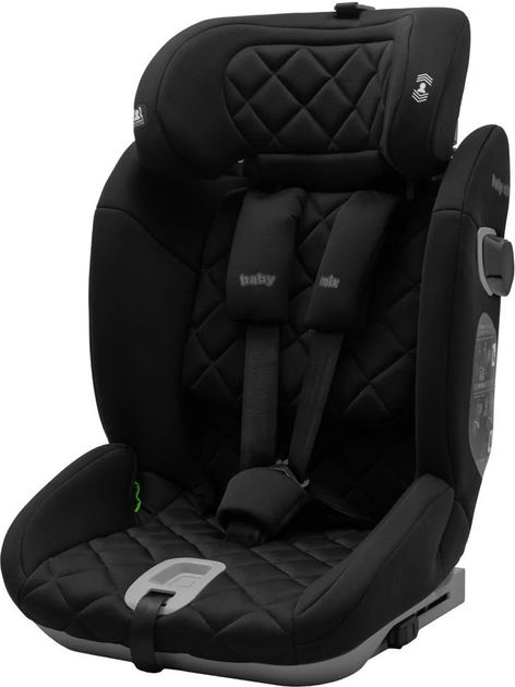 Автокрісло Baby Mix Hero Pro Ultra I-Size Isofix 76-150 см Чорне (8596164161401) - зображення 4