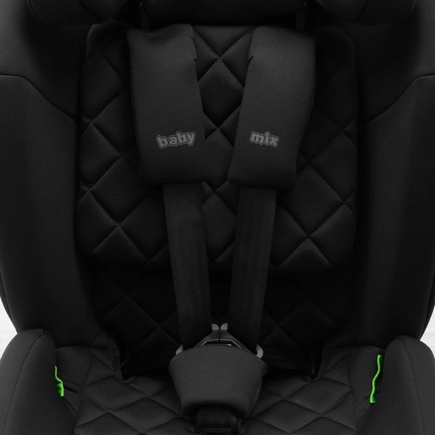 Автокрісло Baby Mix Hero Pro Ultra I-Size Isofix 76-150 см Чорне (8596164161401) - зображення 6