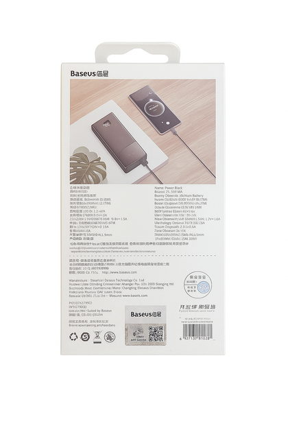 Повербанк Baseus STAR-LORD PPXJ30 (PPXJ060101) 2USB, Type-C, MicroUSB, 30000 mah, 22.5W, PD, QC, Black - Фото 9 Повербанк Baseus STAR-LORD PPXJ30 (PPXJ060101) 2USB, Type-C, MicroUSB, 30000 mah, 22.5W, PD, QC, Black - изображение 9