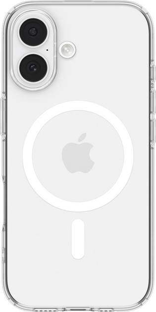 Etui plecki Spigen Liquid Crystal MagSafe do Apple iPhone 17 Transparent/White (8800283315295) - obraz 2