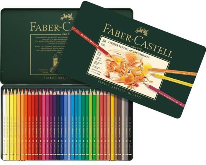 Набір кольорових олівців Faber-Castell Polychromos 36 шт (4005401100362) - зображення 1