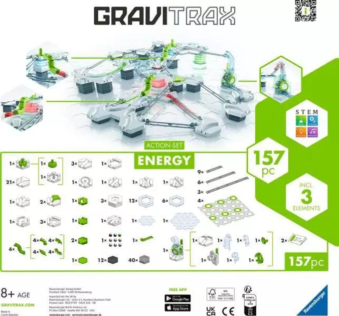 Zestaw startowy Ravensburger Gravitrax Energia 27482 (4005556274826) - obraz 7