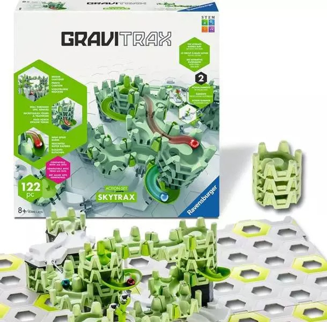 Zestaw startowy Ravensburger Gravitrax Szlaki powietrzne M 25959 (4005556259595) - obraz 3