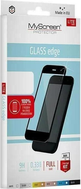 Захисне скло MyScreen Lite Glass Edge для Apple iPhone 15 Plus (MD7892TG MSS LEFG BLACK) - зображення 1