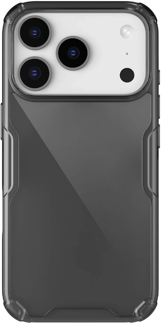 Etui Nillkin Nature TPU Pro do Apple iPhone 17 Pro Max Przezroczysty/Czarny (6902048304796) - obraz 1