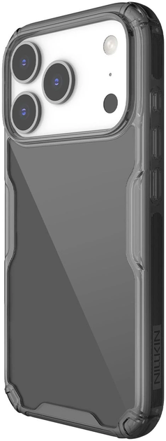 Etui Nillkin Nature TPU Pro do Apple iPhone 17 Pro Max Przezroczysty/Czarny (6902048304796) - obraz 2