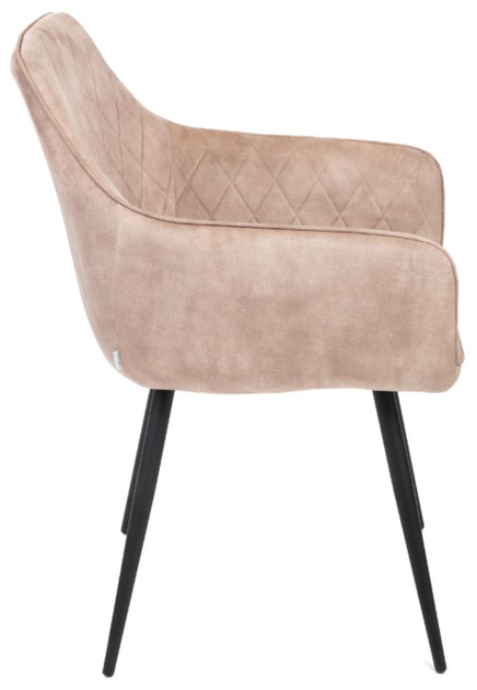 Krzesło do kuchni i salonu HOMLA 894492 SATORI 57 x 59 x 84 cm Beżowe (5904183894492) - obraz 3