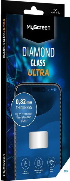 Захисне скло MyScreen Diamond Glass Ultra для Apple iPhone 15 Plus/16 Plus Black (MD7892 DG ULTR) - зображення 1