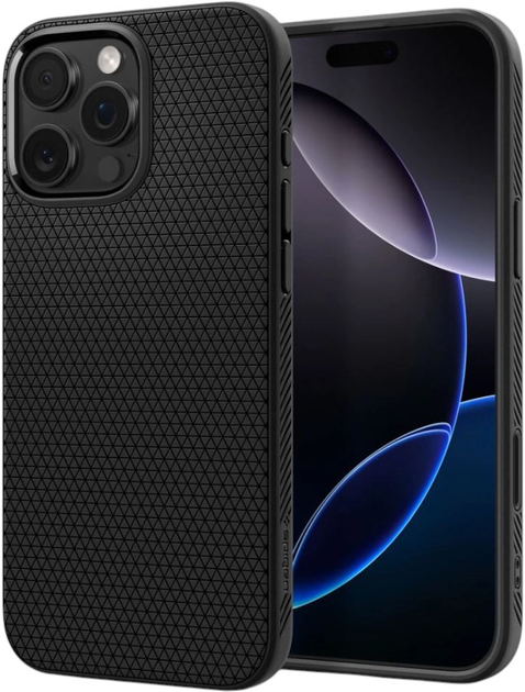 Etui Spigen Liquid Air "T" Mag na iPhone 16 Pro Max Black (8809971239455) - obraz 4