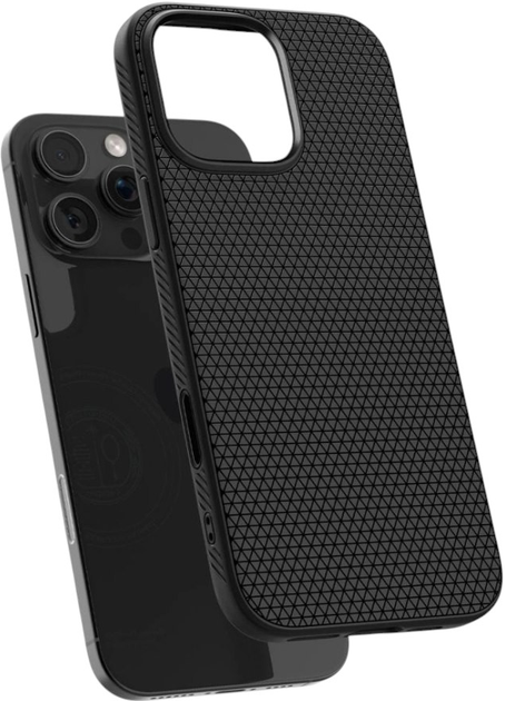 Etui Spigen Liquid Air "T" Mag na iPhone 16 Pro Max Black (8809971239455) - obraz 5