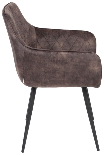 Krzesło do kuchni i salonu HOMLA 894485 SATORI 57 x 59 x 84 cm Brązowe (5904183894485) - obraz 3