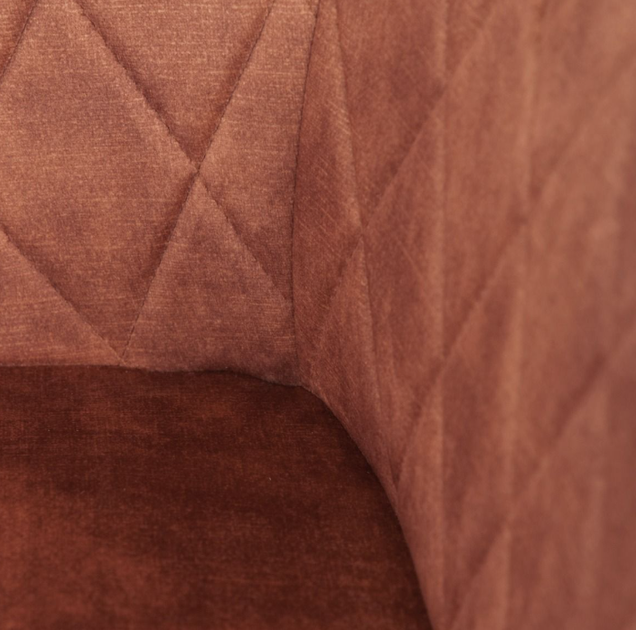 Krzesło do kuchni i salonu HOMLA 897639 SATORI 57 x 59 x 84 cm Ceglaste (5904183897639) - obraz 4