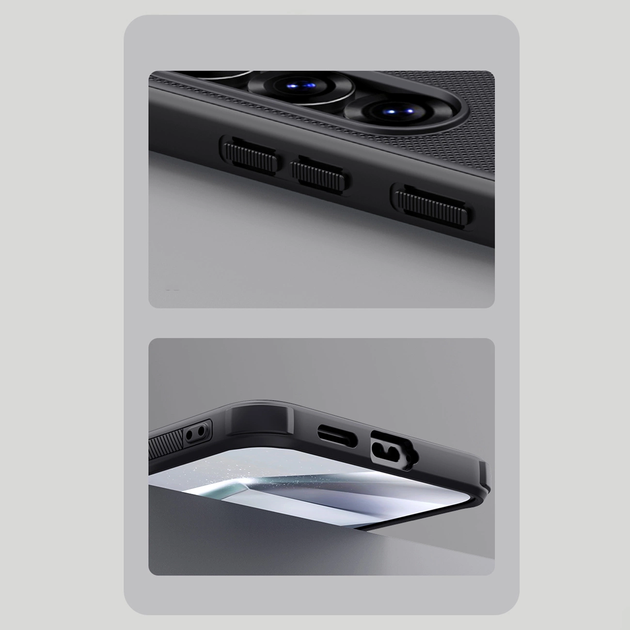 Etui Nillkin Super Frosted Shield Pro Magnetic Case do Samsung Galaxy S25 Plus Czarny (6902048288478) - obraz 13