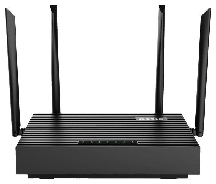 Бездротовий маршрутизатор N6 AX1800 Wi-Fi 6 MU-MIMO Gigabit Router Netis (teh0022620) - Фото 1 Бездротовий маршрутизатор N6 AX1800 Wi-Fi 6 MU-MIMO Gigabit Router Netis (teh0022620) - зображення 1