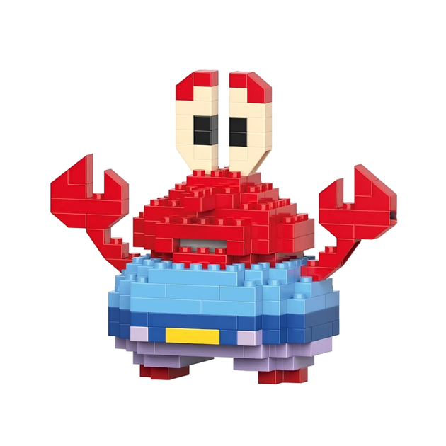 Конструктор фігурка Пікселі BRICKS Містер Крабс Губка Боб SpongeBob - Фото 1 Конструктор фігурка Пікселі BRICKS Містер Крабс Губка Боб SpongeBob - зображення 1