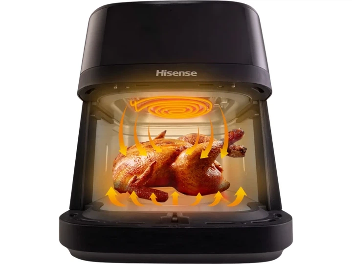Мультипіч (аерофритюрниця) Hisense HAF1800DCD - Фото 2 Мультипіч (аерофритюрниця) Hisense HAF1800DCD - изображение 2