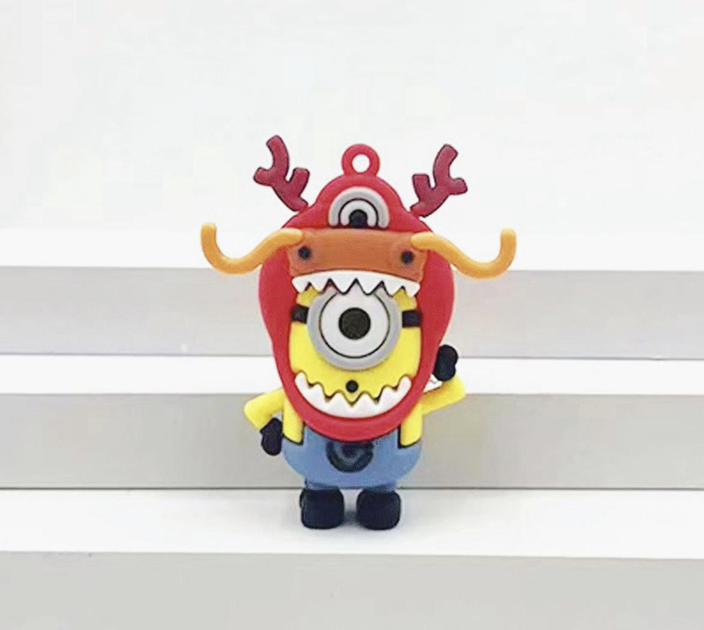 Брелок Миньон Гадкий Я Minion фигурка игрушка для ключей, рюкзака, сумки 5,5 см Miniondesh_6 - изображение 2