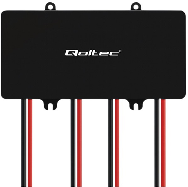 Balanser napięcia Qoltec 48 V do akumulatorów 4 x 12 V LiFePO4, AGM, GEL (5901878510989) - obraz 1