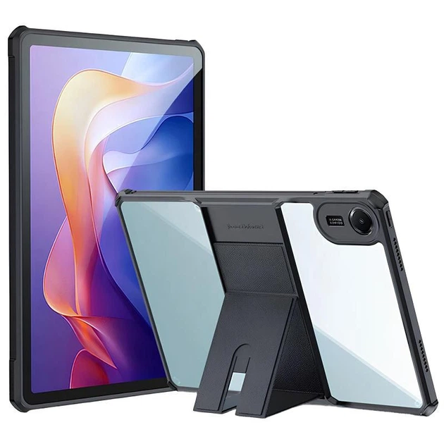 Чохол накладка з підставкою HunDD з посиленими кутами для для Xiaomi Redmi Pad 2 (11") Чорний - Фото 1 Чохол накладка з підставкою HunDD з посиленими кутами для для Xiaomi Redmi Pad 2 (11") Чорний - зображення 1