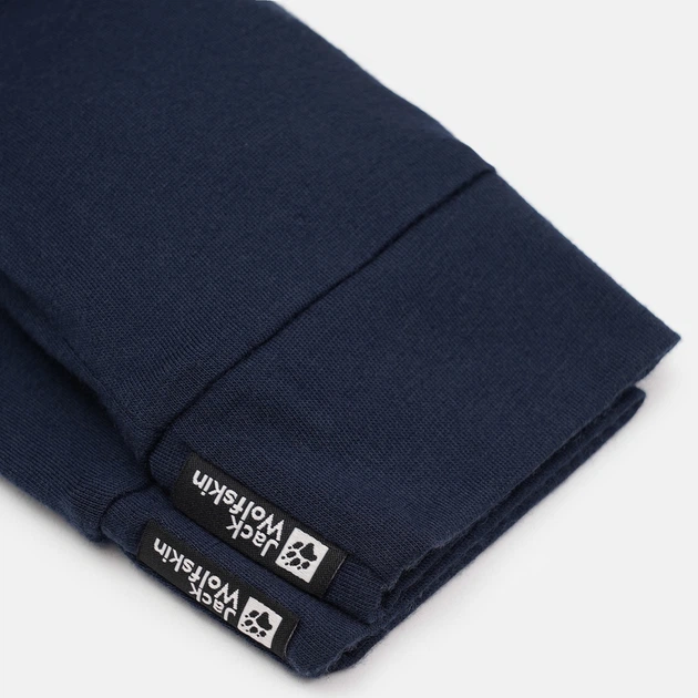 Перчатки шерстяные с сенсорными пальцами Jack Wolfskin Merino Glove 1911621-1010 S Синие (4064993860474) - изображение 2