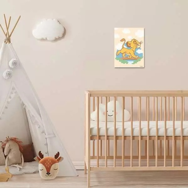 Malowanie po numerach Ravensburger CreArt Disney Baby Simba 18 x 24 cm (4005556258987) - obraz 7