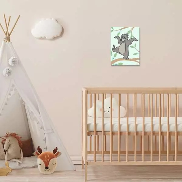 Malowanie po numerach Ravensburger CreArt Disney Baby Baloo 18 x 24 cm (4005556259007) - obraz 7