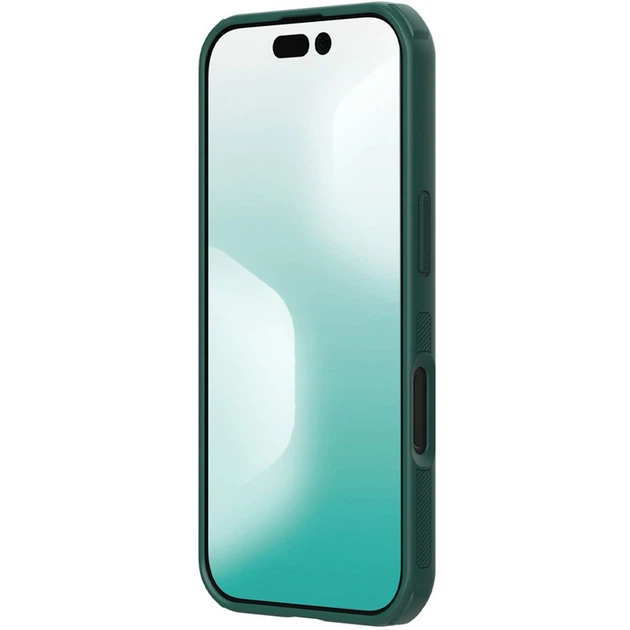 Чехол матовый Nillkin Frosted Shield Pro для Apple iPhone 17 (6.3") Зеленый / Deep Green - Фото 2 Чехол матовый Nillkin Frosted Shield Pro для Apple iPhone 17 (6.3") Зеленый / Deep Green - изображение 2