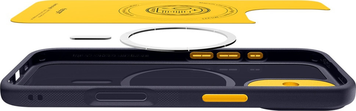 Etui plecki Spigen Nano Pop MagSafe do Apple iPhone 17 Blueberry Navy (8800283314960) - obraz 6