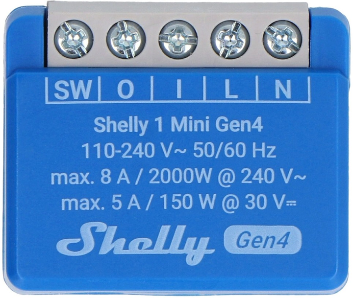 Inteligentny przekaźnik Shelly 1 Mini Gen4 2 szt (3800238070793) - obraz 2