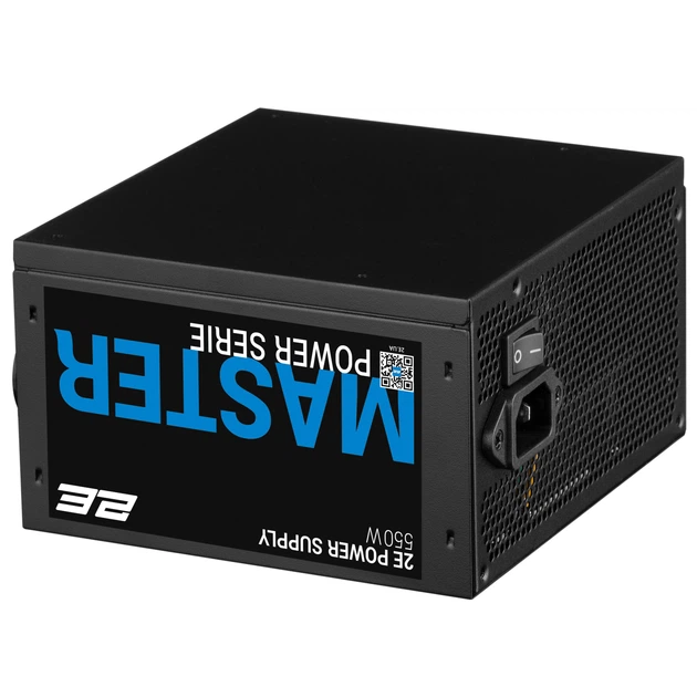 Блок живлення 2E Master Power (550W), >80%, 80+ White, 120мм, 1xMB 24pin(20+4), 1xCPU 8pin(4+4), 3xMolex, 5xSATA, 2xPCIe 8pin(6+2) (2E-MP550-120APFC) - изображение 6