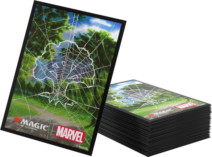 Koszulki na karty Gamegenic Magic the Gathering - Marvel's Spider-Man - Forest (4251715421963) - obraz 1