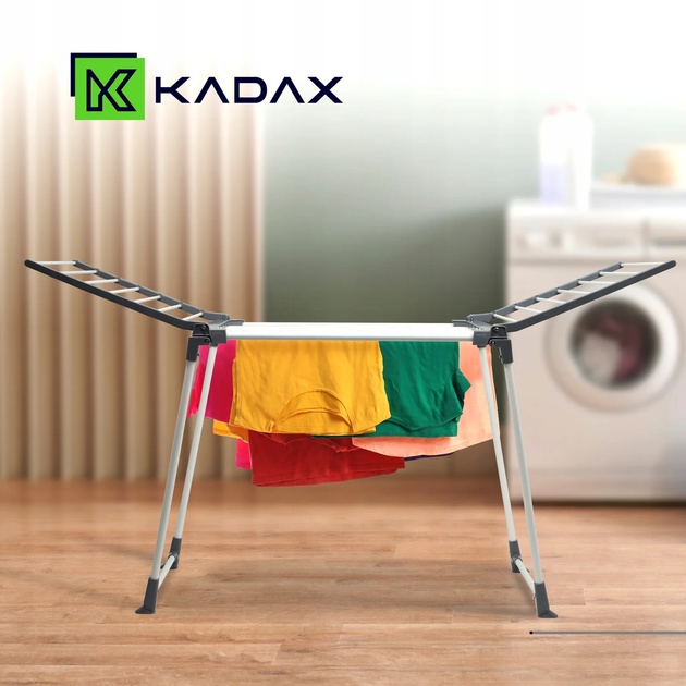 Suszarka na pranie KADAX Balkonowa Stojąca 170 cm (5903699441831) - obraz 11