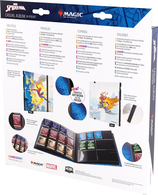 Альбом Gamegenic Magic The Gathering - Marvel's Spider-Man - 24-Кишеньковий - Spider-Man/Green Goblin (4251715421918) - зображення 6