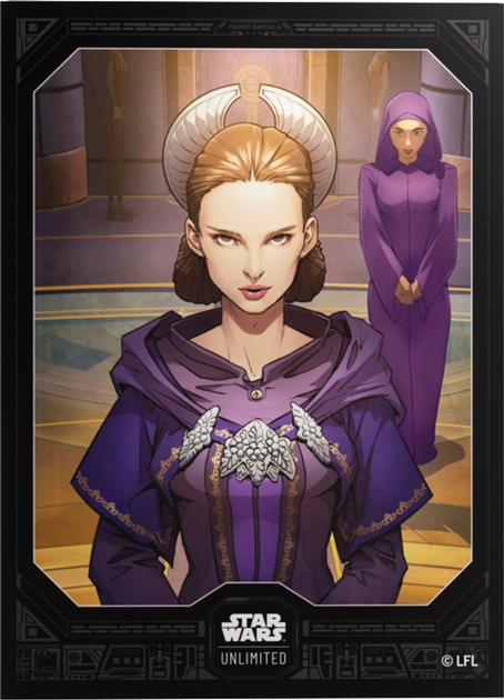 Протектори для карт Gamegenic Star Wars Unlimited - Padme Amidala (4251715419199) - зображення 1