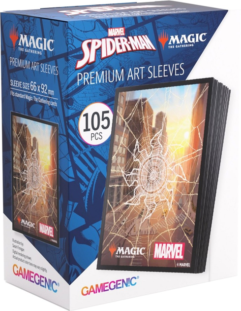 Протектори для карт Gamegenic Magic the Gathering - Marvel's Spider-Man - Plains (4251715421925) - зображення 6