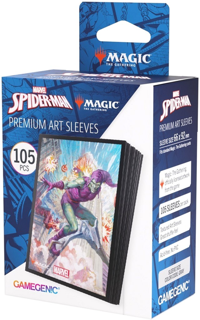 Протектори для карт Gamegenic Magic the Gathering - Marvel's Spider-Man - Green Goblin (4251715421987) - зображення 2