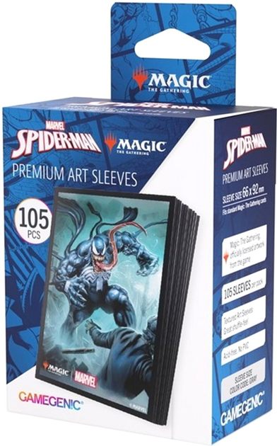 Протектори для карт Gamegenic Magic the Gathering - Marvel's Spider-Man - Venom (4251715421994) - зображення 2