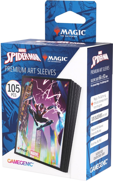 Протектори для карт Gamegenic Magic the Gathering - Marvel's Spider-Man - Miles Morales (4251715422014) - зображення 2