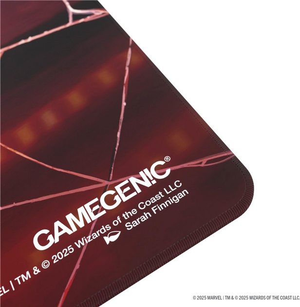 Ігровий килимок Gamegenic Magic the Gathering - Marvel's Spider-Man - Shiny Playmat - Mountain (4251715422045) - зображення 4