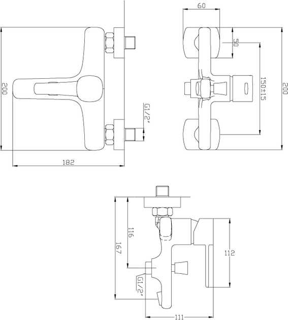 Bateria wannowa Invena Glamour Złota - obraz 2