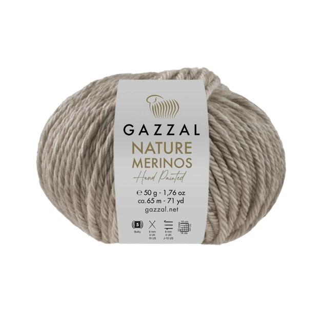 Пряжа Gazzal Nature Merinos 8311 - Фото 1 Пряжа Gazzal Nature Merinos 8311 - изображение 1
