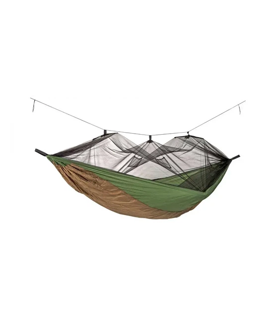 Гамак одномісний Amazonas Adventure Moskito Thermo, 275 х 140 см - коричнево-зелений - Фото 1 Гамак одномісний Amazonas Adventure Moskito Thermo, 275 х 140 см - коричнево-зелений - изображение 1