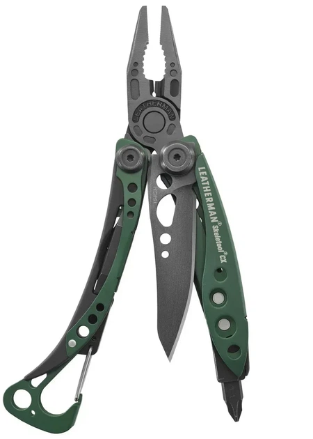 Мультиинструмент Leatherman Skeletool CX Green - Фото 1 Мультиинструмент Leatherman Skeletool CX Green - изображение 1