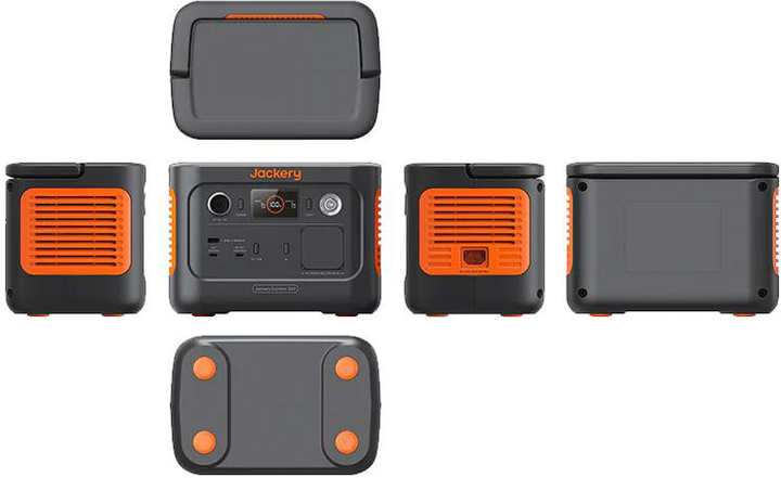 Зарядна станція Jackery Explorer 240 v2 / 300 Вт / 256 Вт⋅год / LiFePO4 (21-0001-000213) - зображення 4