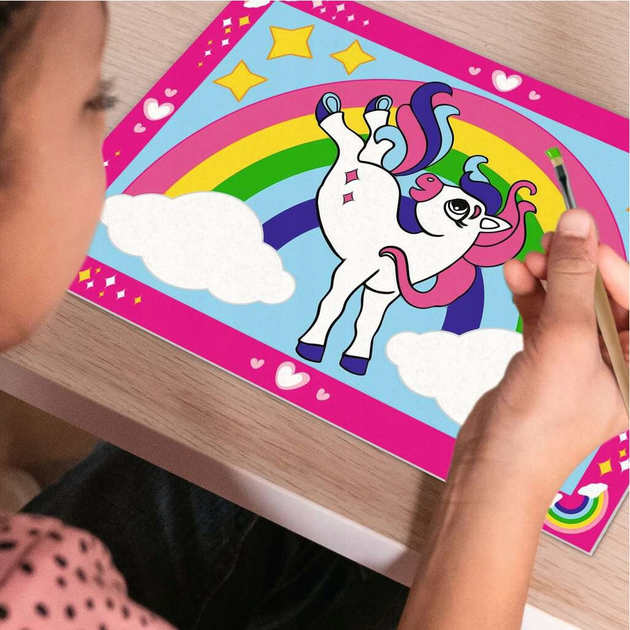 Malowanie po numerach Ravensburger Creart dla dzieci Junior: Fairy Ponies (4005556239641) - obraz 4