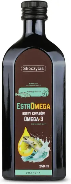 Suplement diety Skoczylas EstrOmega Estry kwasow Omega 3 250 ml (5903631208928) - obraz 1